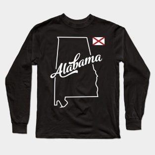 Alabama Theme Long Sleeve T-Shirt